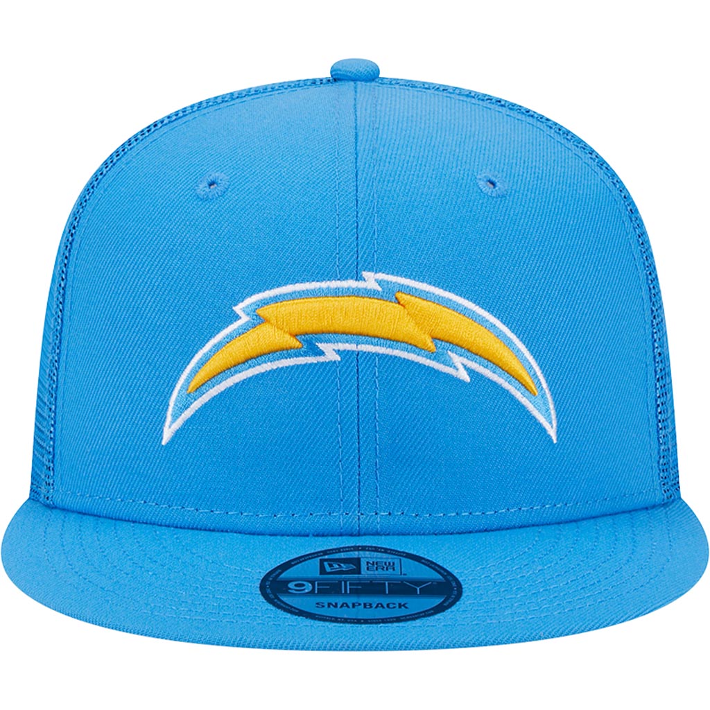 NFL Los Angeles Chargers New Era 9FIFTY Snapback Trucker Hat - Blue