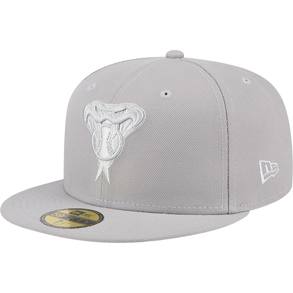 MLB Arizona Diamondbacks New Era Gray on Gray 59FIFTY Fitted Hat