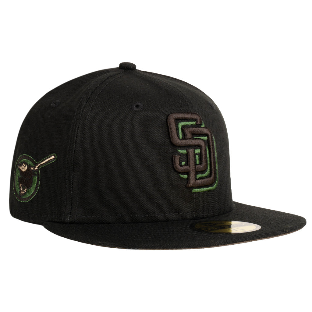 MLB San Diego Padres New Era Commando 59FIFTY Fitted Hat - Black