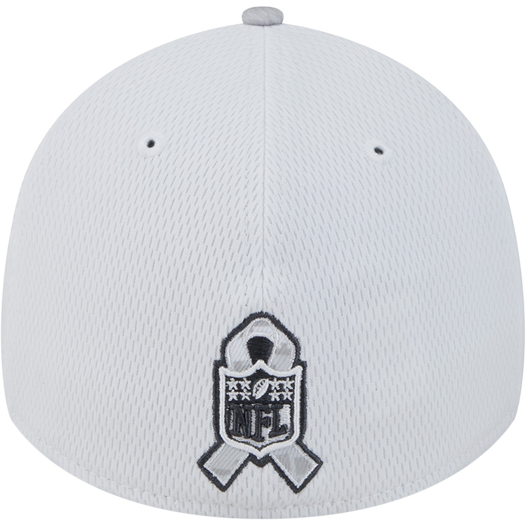 NFL Miami Dolphins New Era 2024 Salute to Service 39THIRTY Flex Fit Hat - White