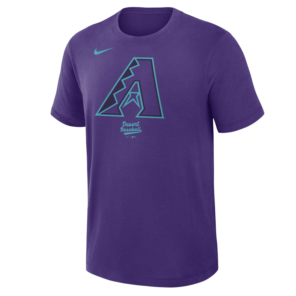 MLB Arizona Diamondbacks Nike 2025 City Connect Novelty Slub T-Shirt - Purple
