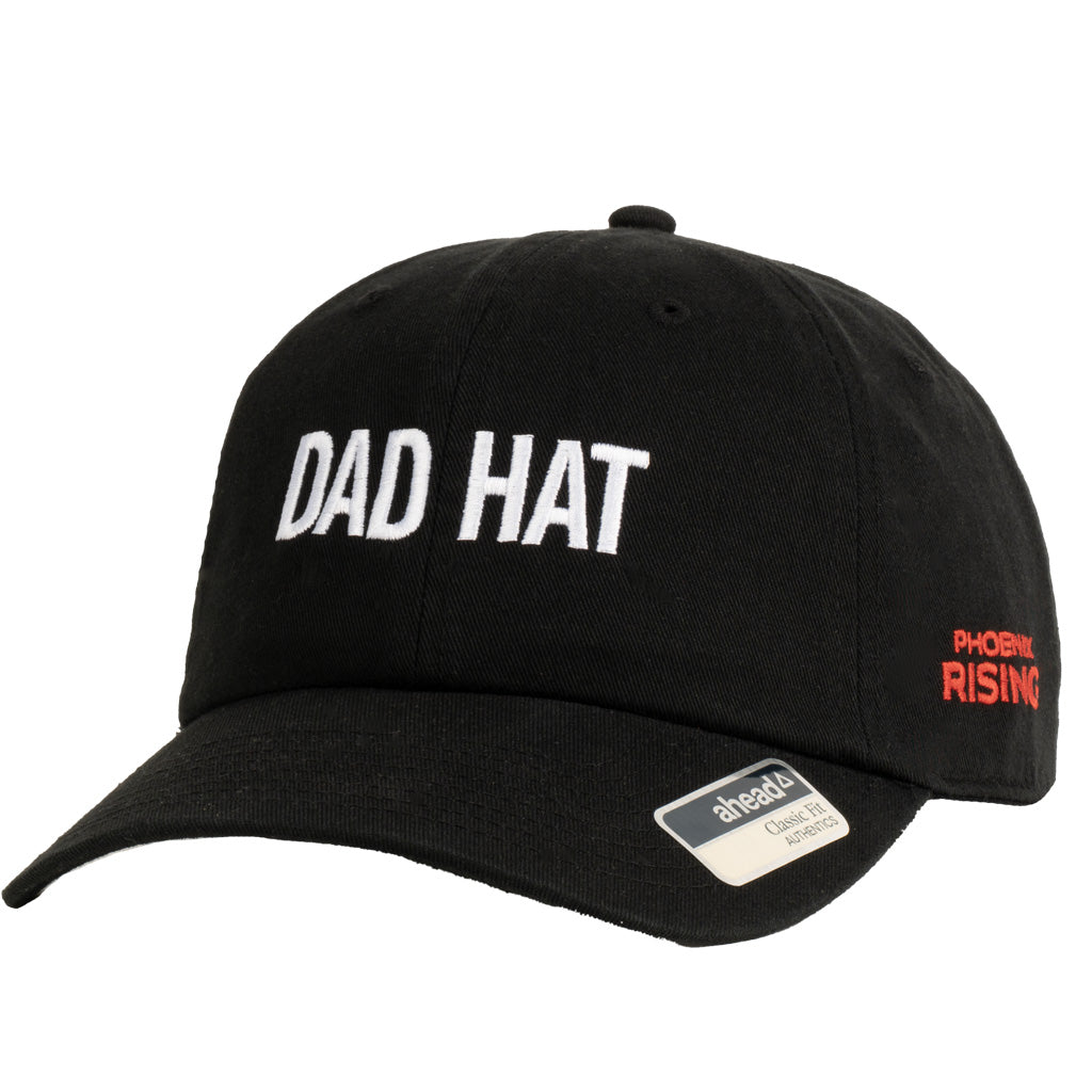 Phoenix Rising Ahead Dad Hat Largo Adjustable - Black