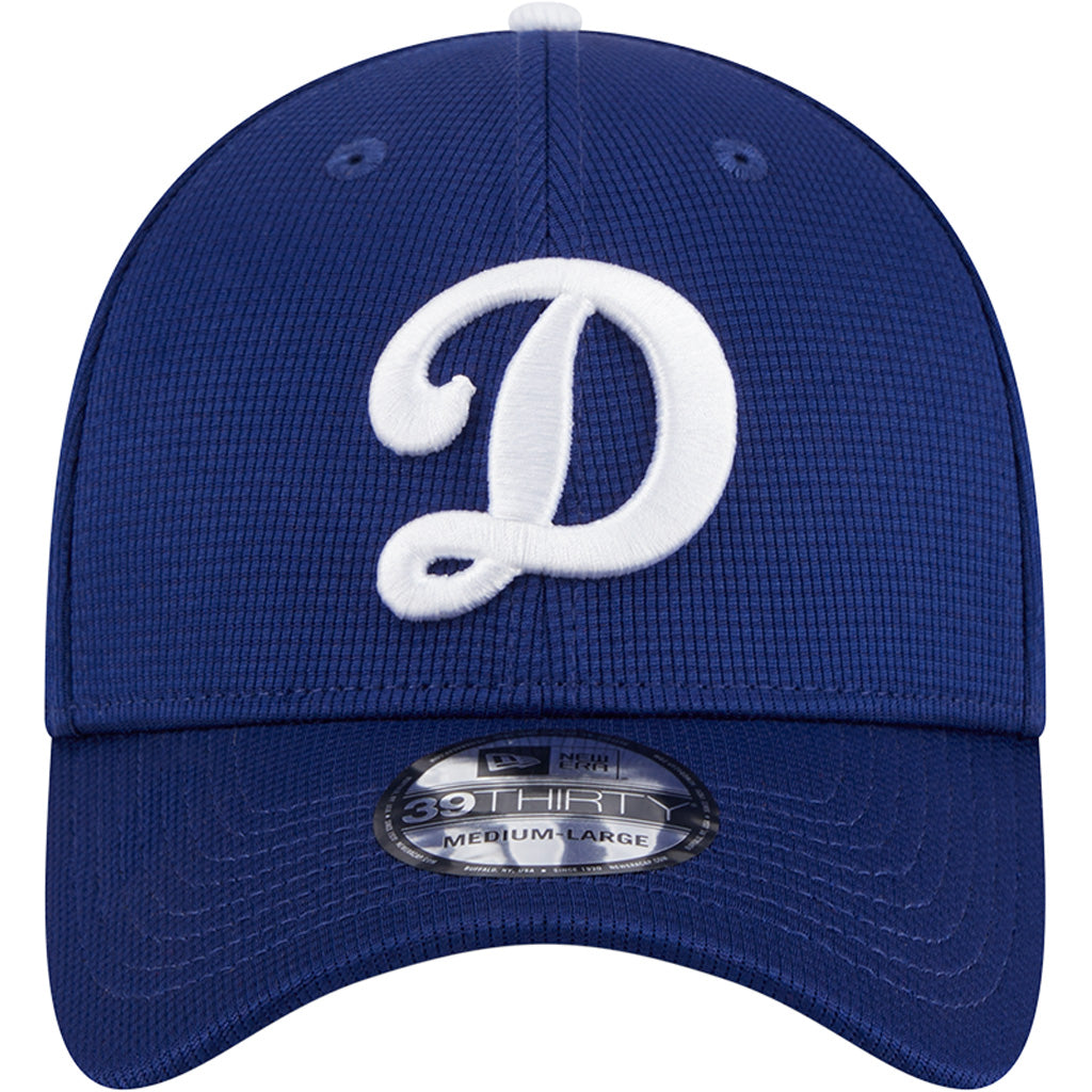 MLB Los Angeles Dodgers New Era 2025 Batting Practice 39THIRTY Flex Fit Hat - Blue