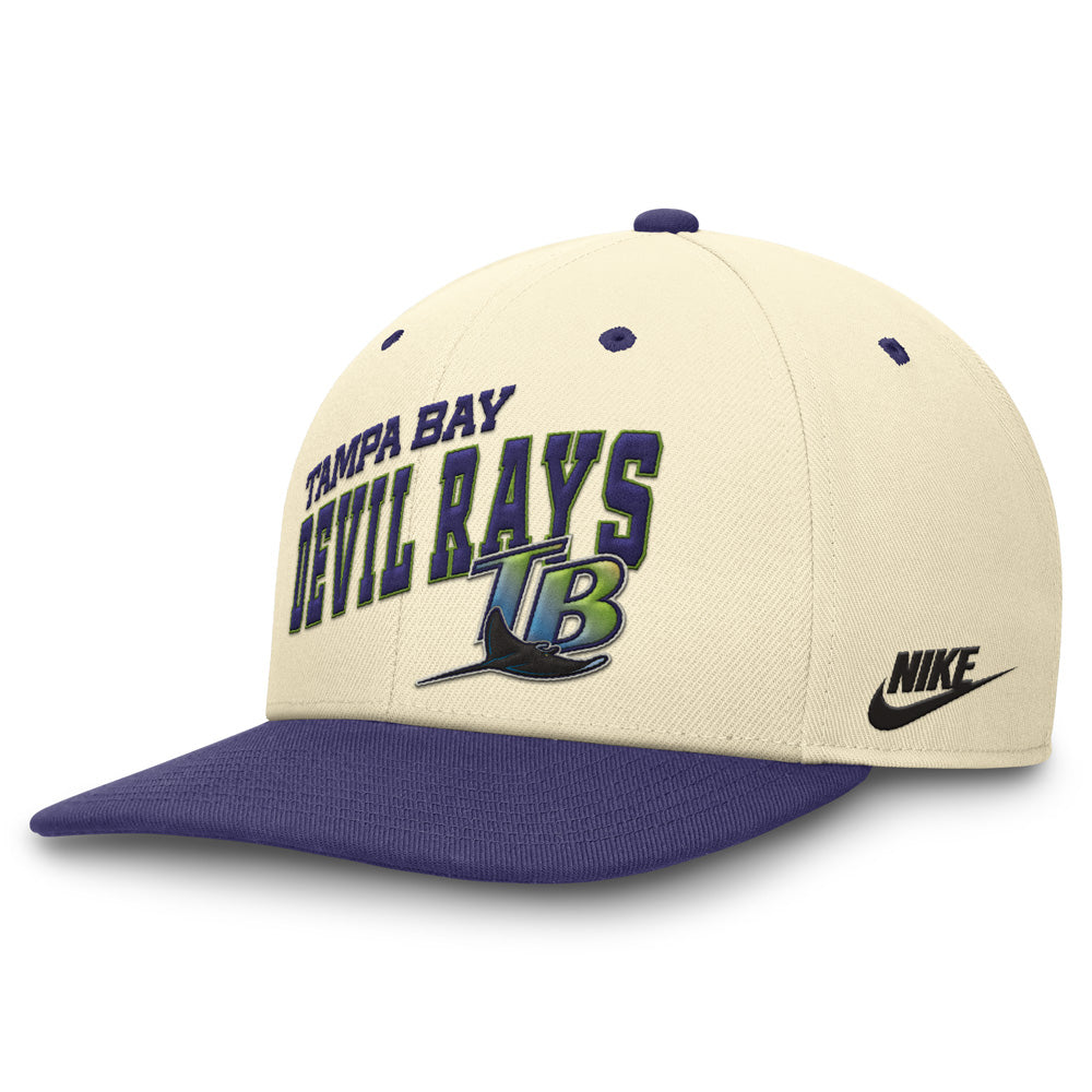 MLB Tampa Bay Rays Nike Cooperstown Wave Snapback