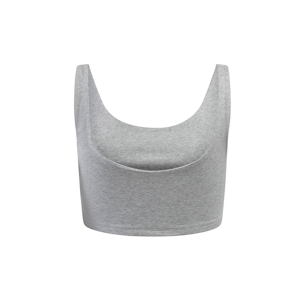 NCAA Arizona Wildcats Women's Hype & Vice Arch Arizona Scoop Top - Gray