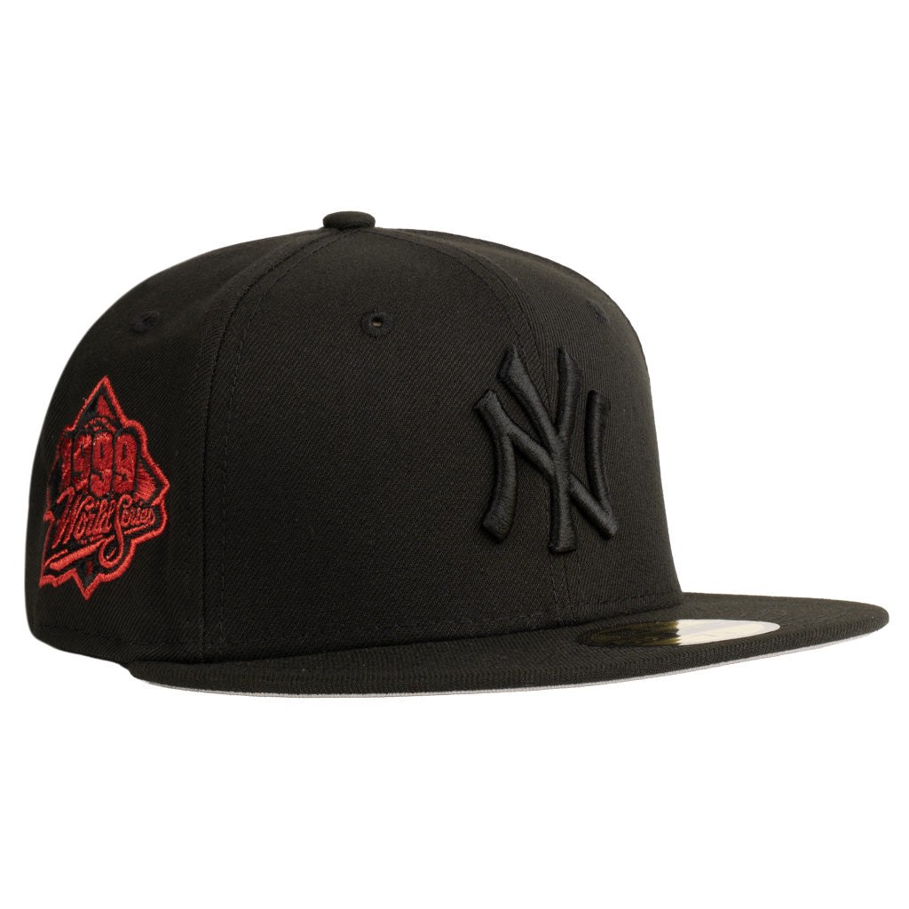 MLB New York Yankees New Era Blackbird 59FIFTY Fitted Hat - Black