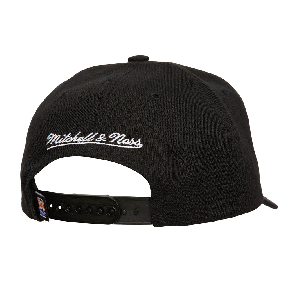 NBA Phoenix Suns Mitchell & Ness Neon Logo Pro Snapback Hat - Black
