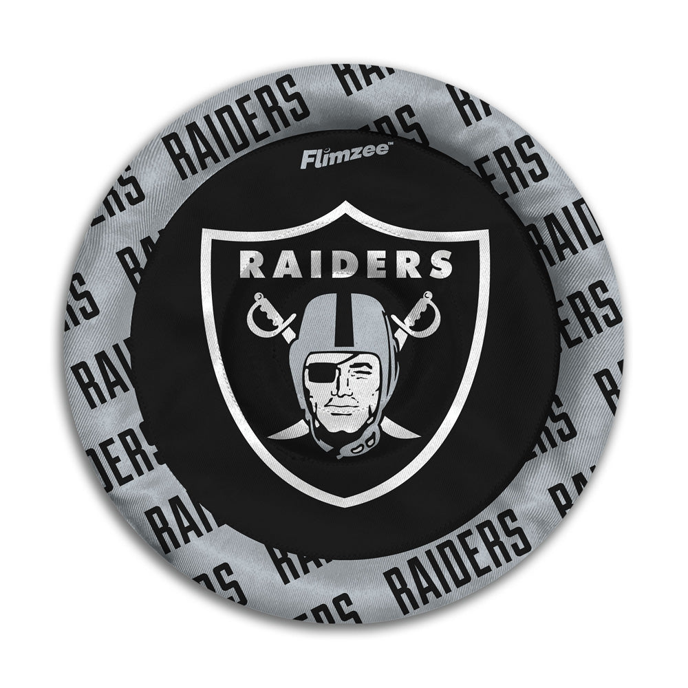 NFL Las Vegas Raiders Flimzee Bean-Bag Flying Disc