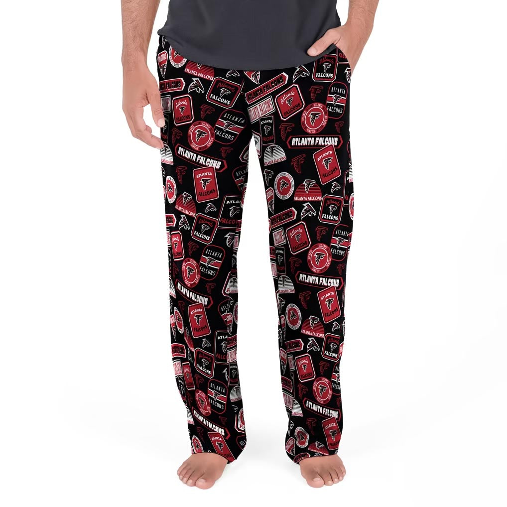 NFL Atlanta Falcons Concepts Sport Grady Pajama Pant- Black