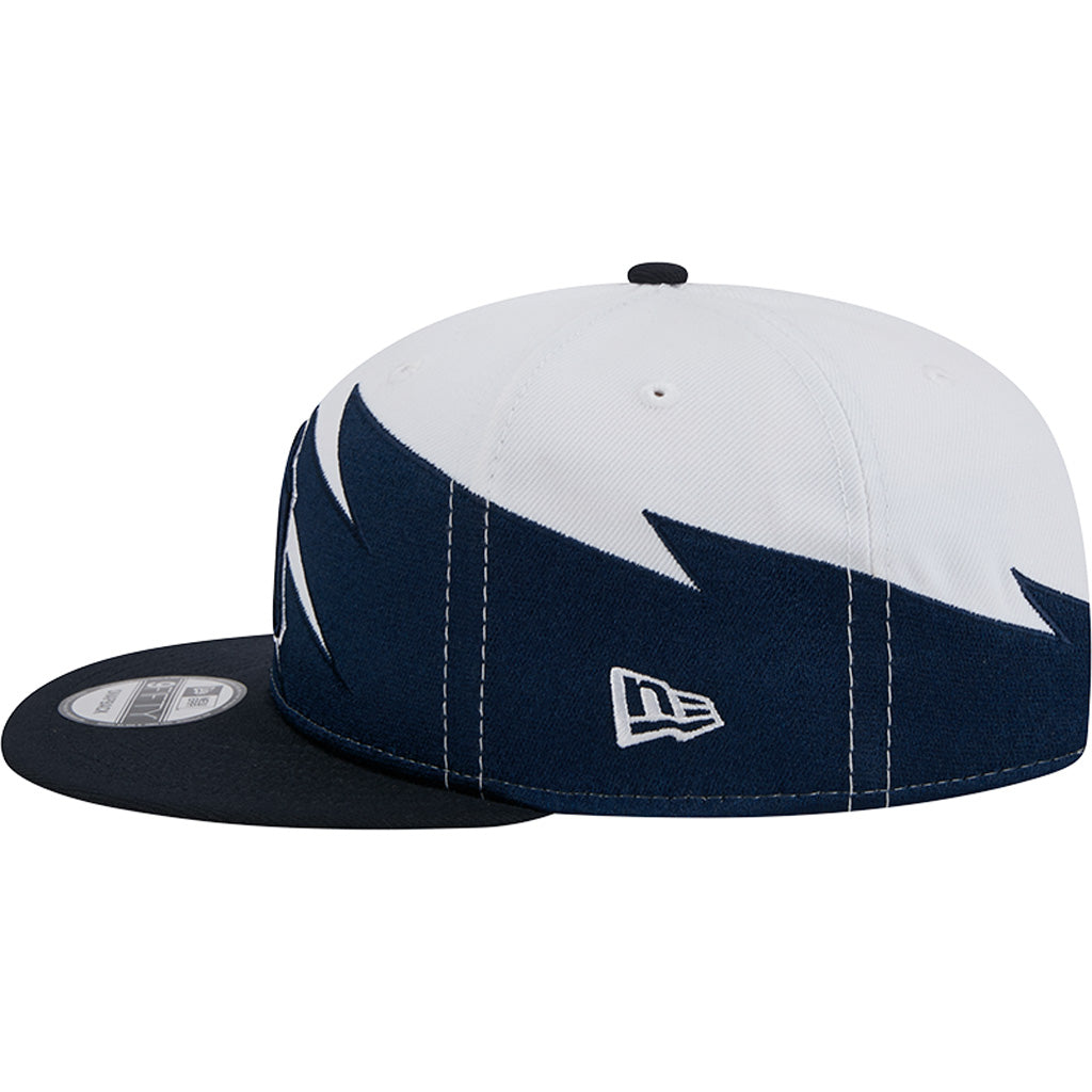 MLB New York Yankees New Era Jagged 9FIFTY Snapback Hat - White