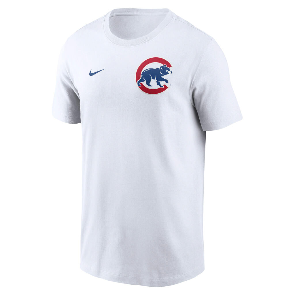 MLB Chicago Cubs Nike 2-Hit Cotton T-Shirt - White