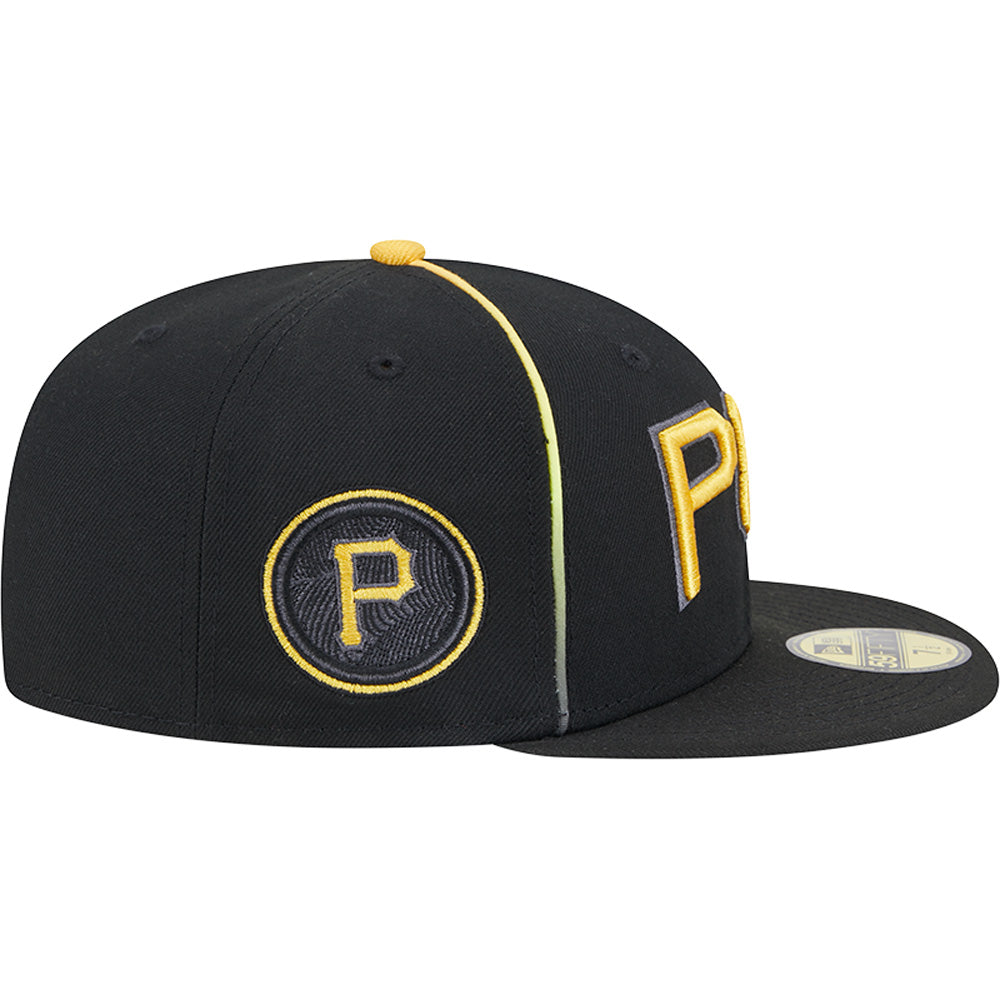 MLB Pittsburgh Pirates New Era City Connect Alternate 59FIFTY Fitted Hat - Black