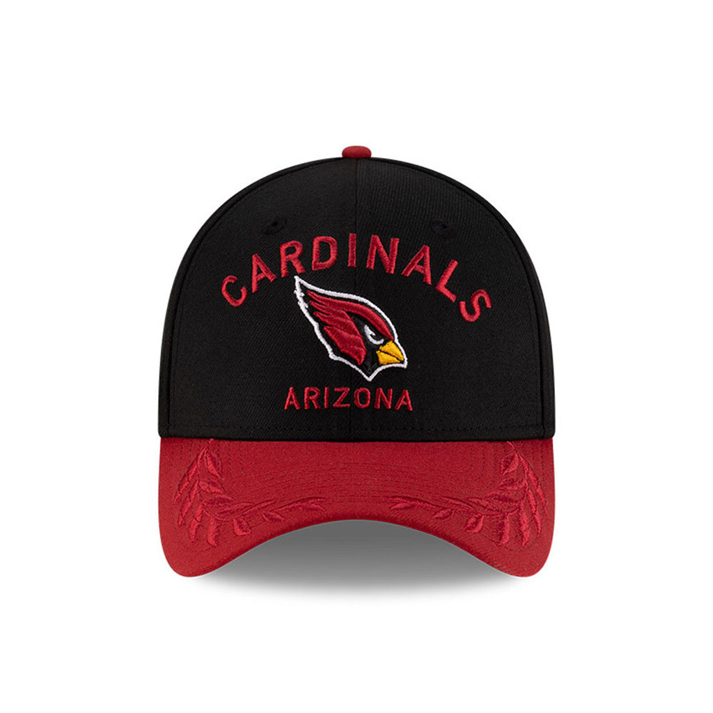 NFL Arizona Cardinals New Era 2025 Draft 39THIRTY Flex Fit Hat - Black