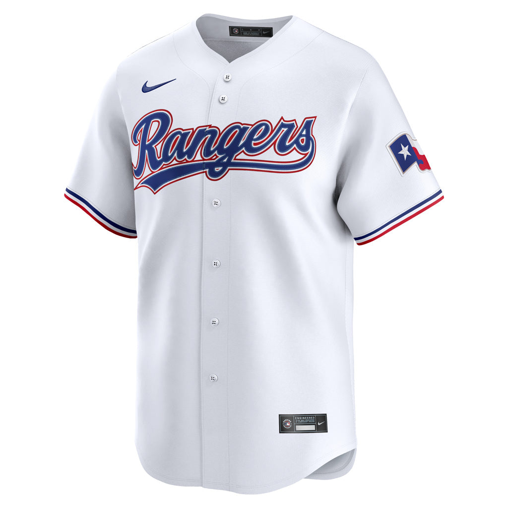 MLB Texas Rangers Nike Home Limited Jersey - White