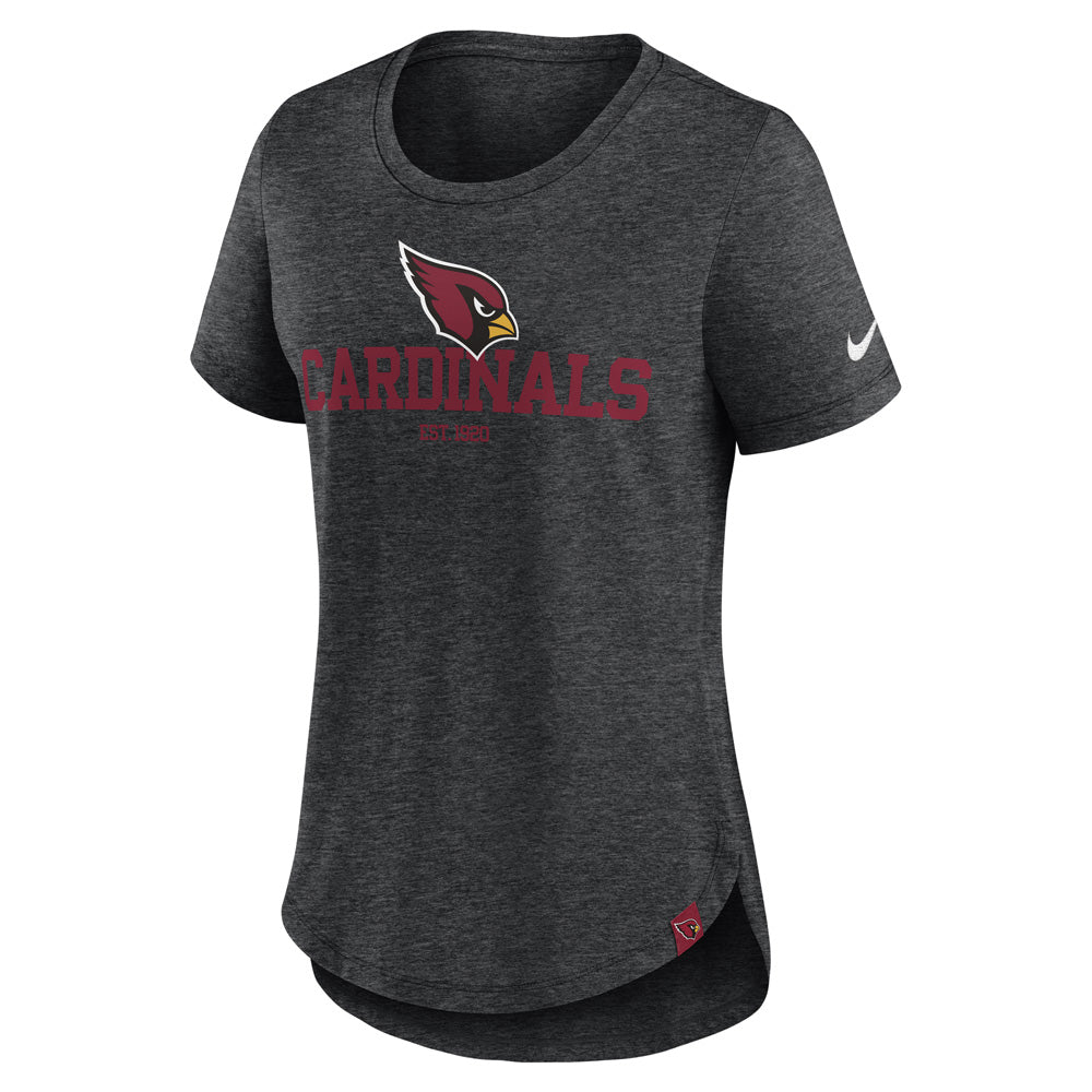 NFL Arizona Cardinals Women&#39;s Nike Tri-Blend Fashion Tee