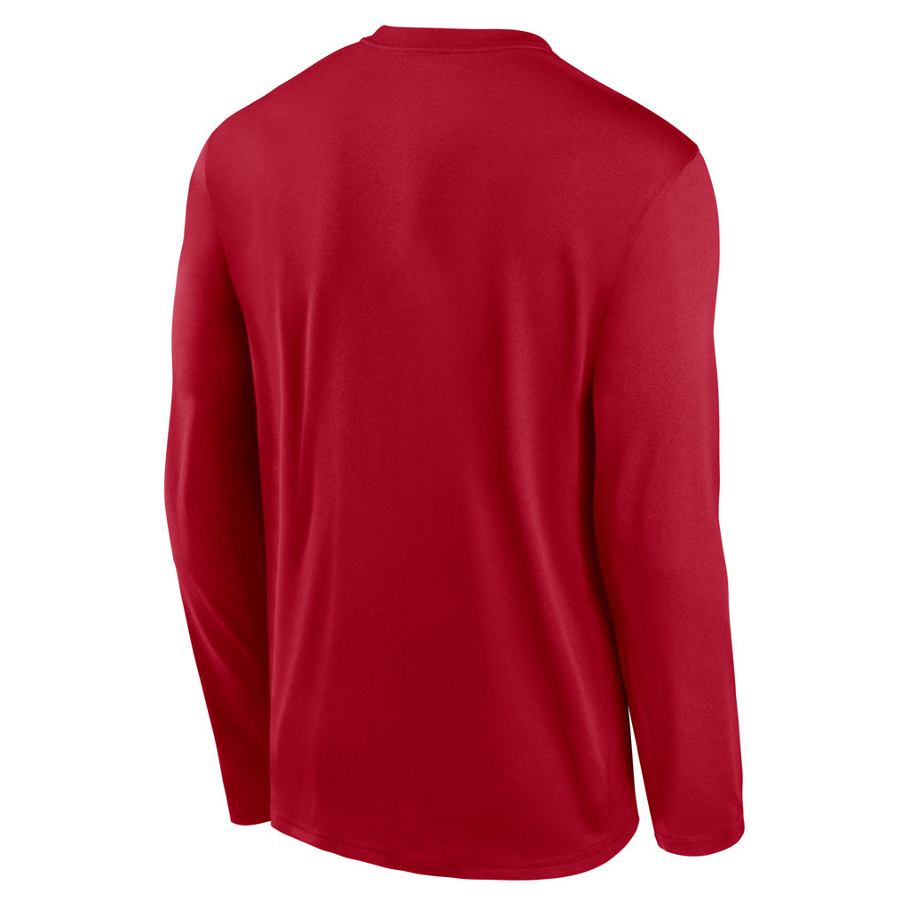 NFL San Francisco 49ers Nike 2024 Icon Legend Long Sleeve T-Shirt - Red