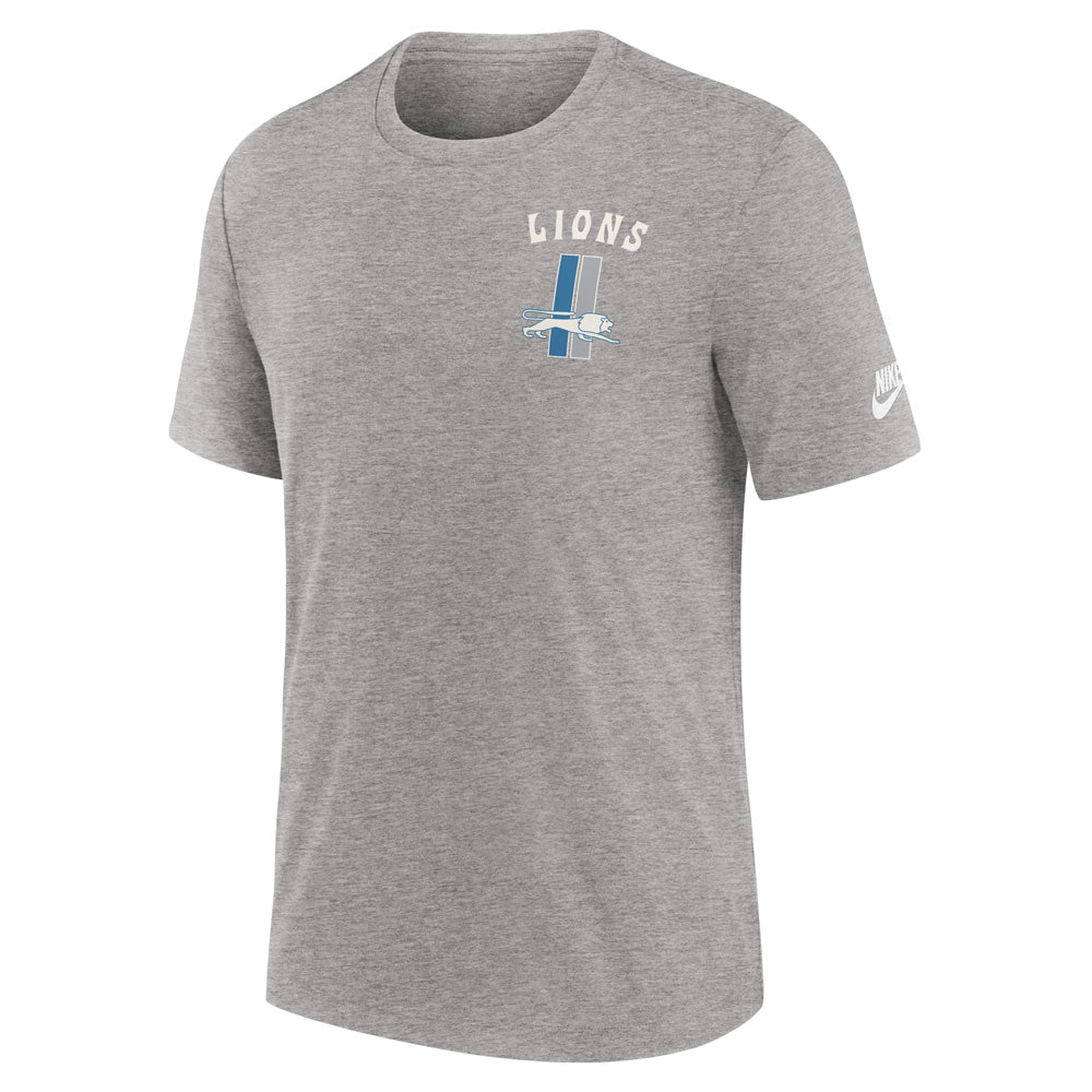 NFL Detroit Lions Nike 2-Hit Tri-Blend T-Shirt - Gray