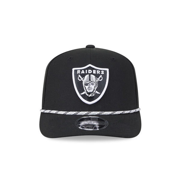 Nfl Caps Ropes NFL Las Vegas Raiders New Era Multicolor Rope 9SEVENTY Stretch-Snapbac ...