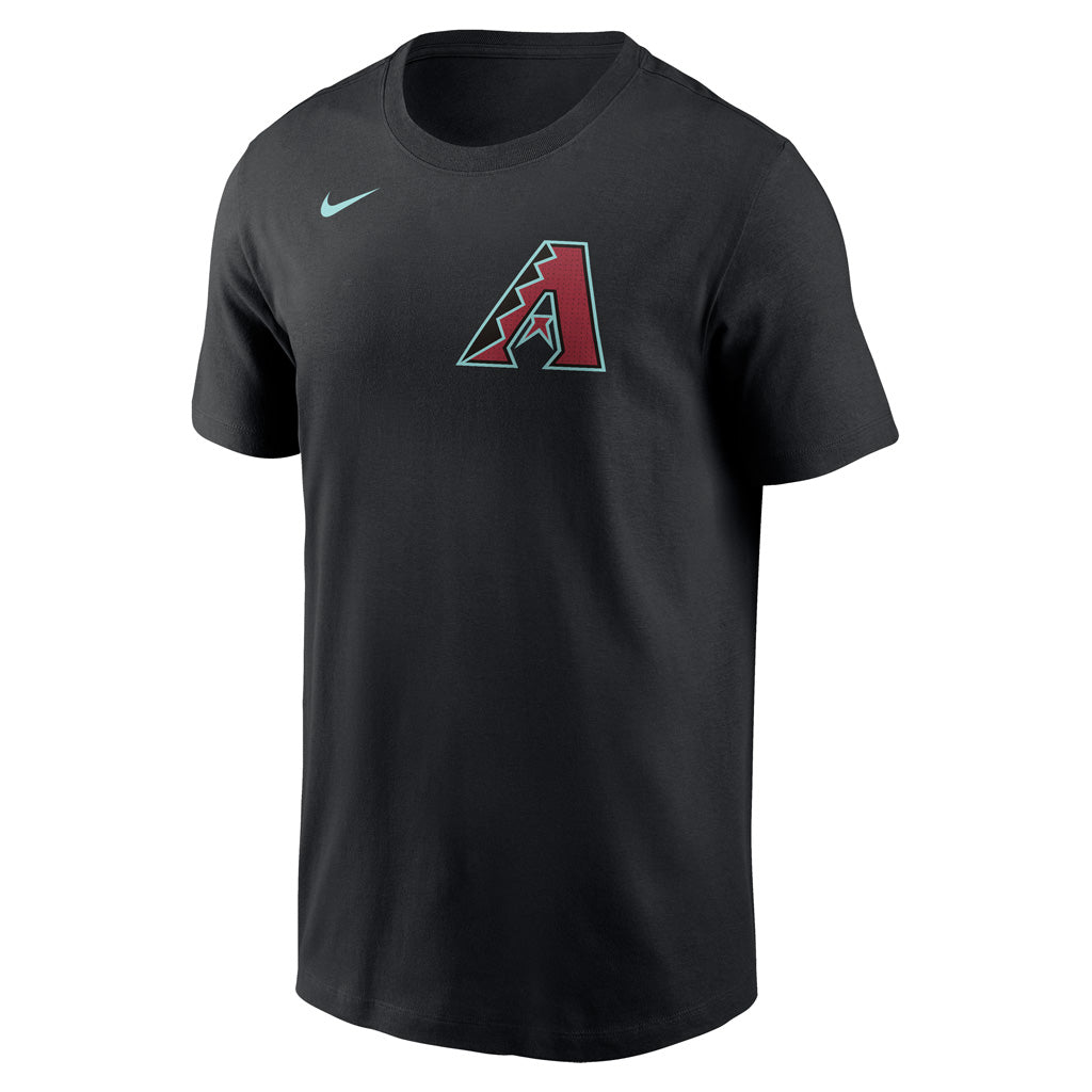 MLB Arizona Diamondbacks Zac Gallen Nike FUSE 2024 Name & Number T-Shirt - Black