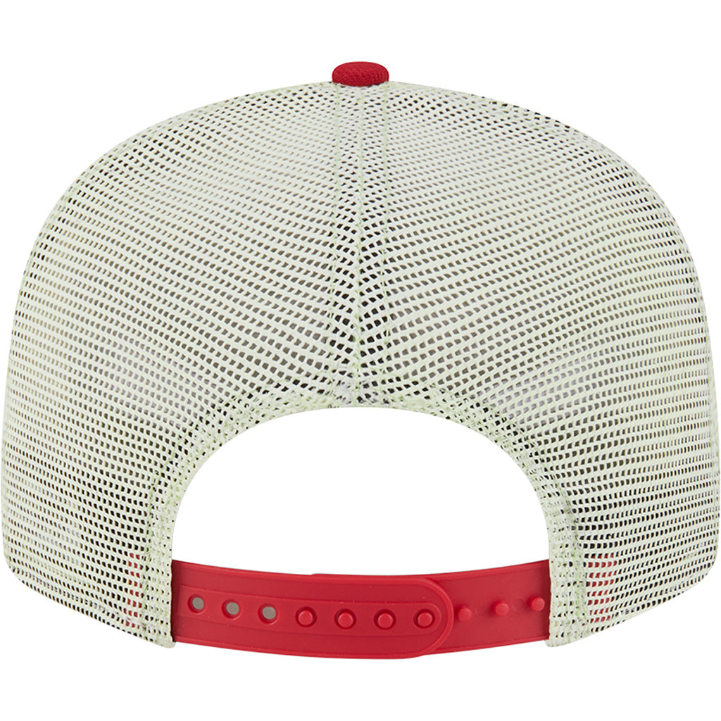 MLB Los Angeles Angels New Era Neon Trucker 9FIFTY Snapback Hat - Red