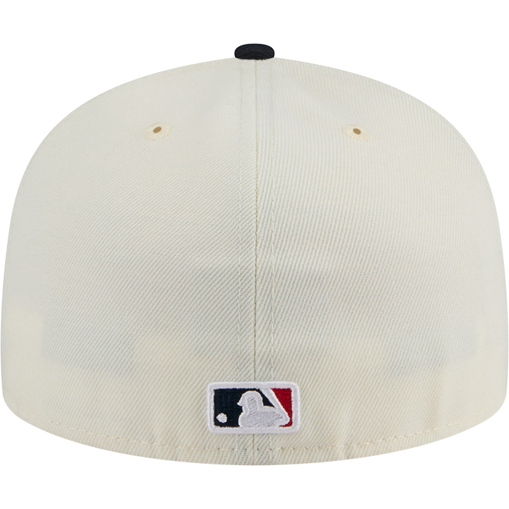 MLB Boston Red Sox New Era Two-Tone Chrome OTC 59FIFTY Fitted Hat - Chrome
