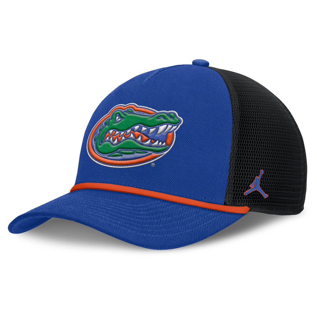NCAA Florida Gators Nike Primary Logo Snapback Trucker Hat - Blue
