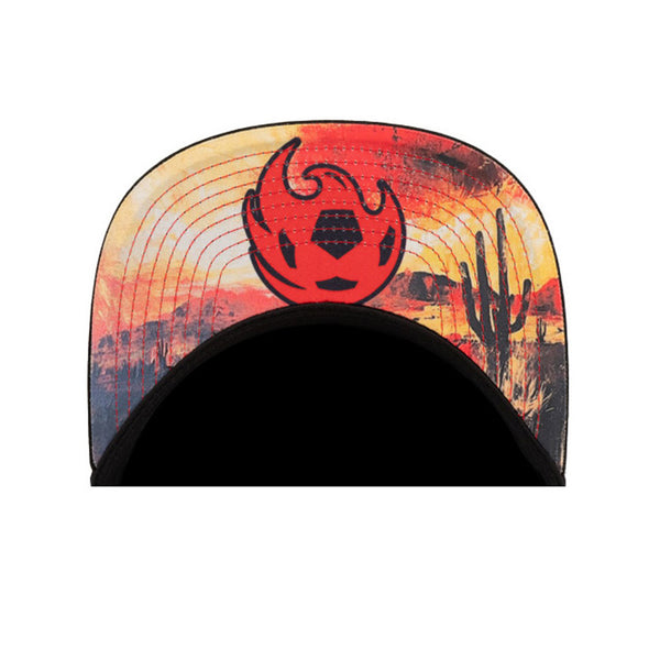 Phoenix Rising CapX Overview X12 Snapback Trucker Hat - Black - Just Sports