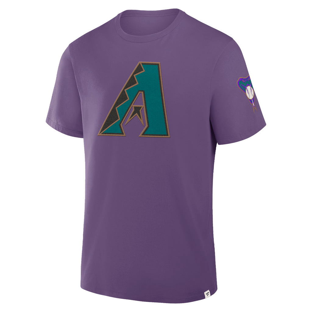 MLB Arizona Diamondbacks Fanatics Legacy Logo T-Shirt - Purple
