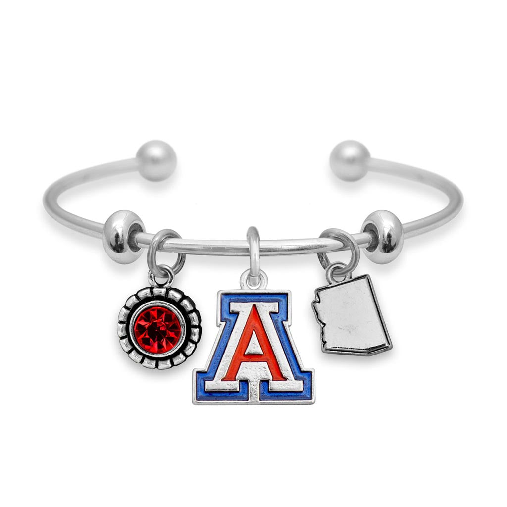 NCAA Arizona Wildcats Gentry USA Home Sweet School Bracelet