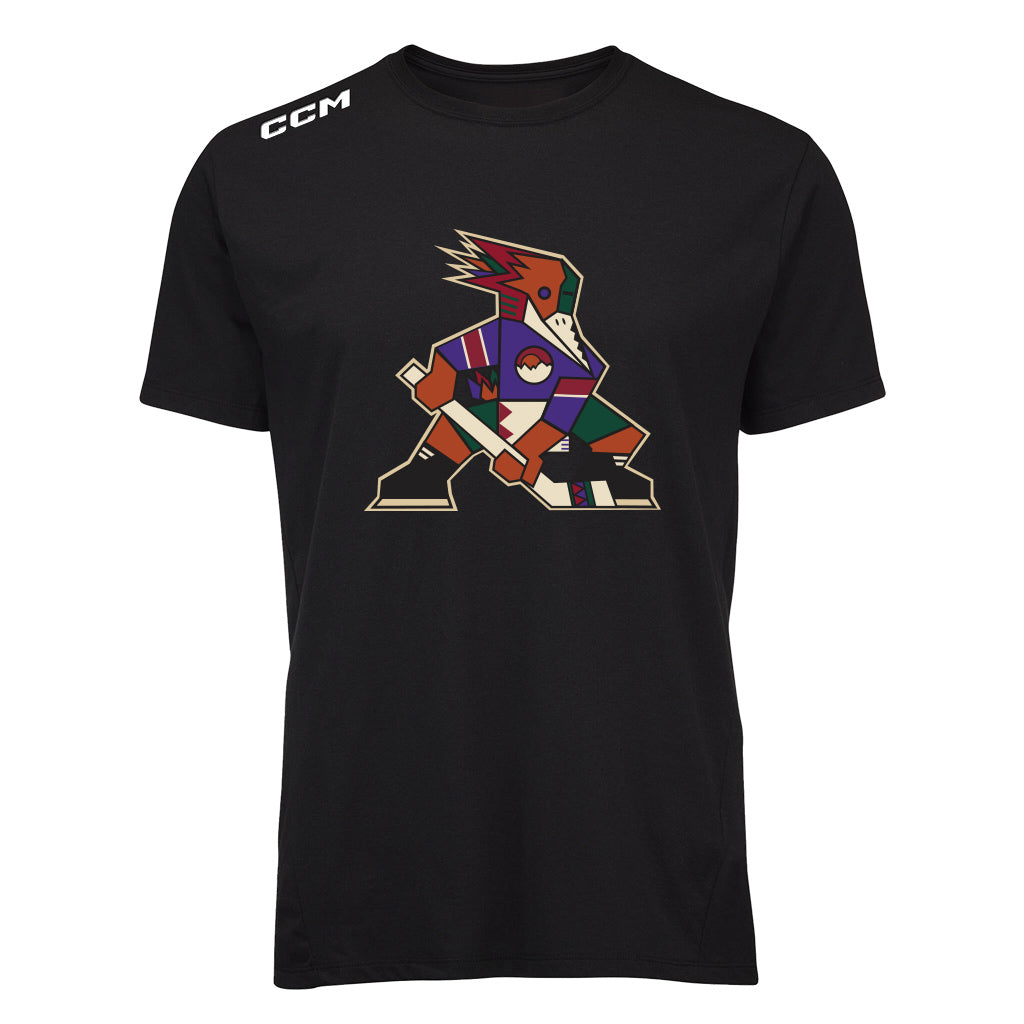 Tucson Roadrunners CCM Kachina Logo T-Shirt - Black