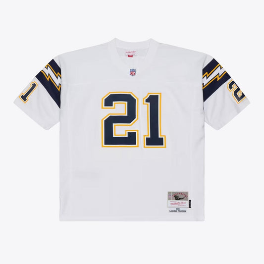 NFL San Diego Chargers LaDainian Tomlinson Mitchell & Ness 2001 Legacy Jersey- White
