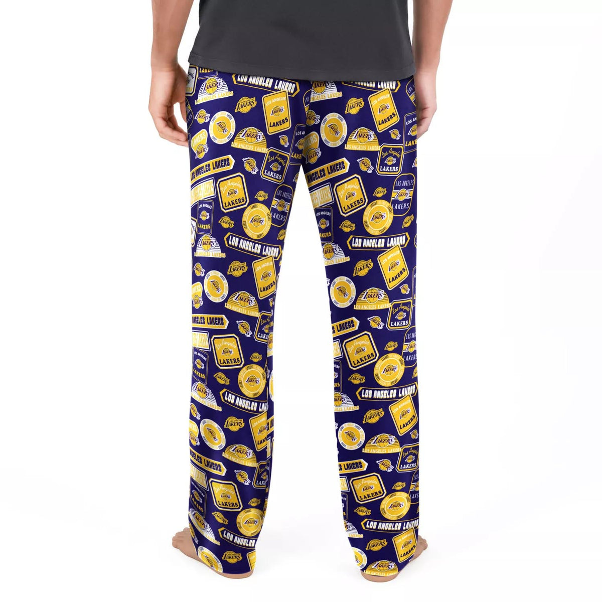 NBA Los Angeles Lakers Concepts Sport Grady Pajama Pant- Purple