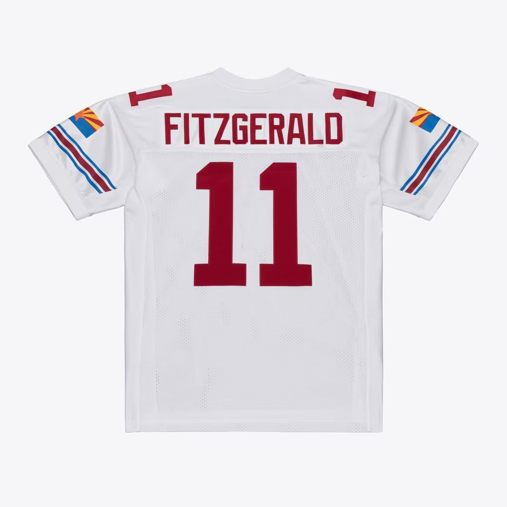 NFL Arizona Cardinals Larry Fitzgerald Mitchell & Ness 2004 Authentic Jersey- White