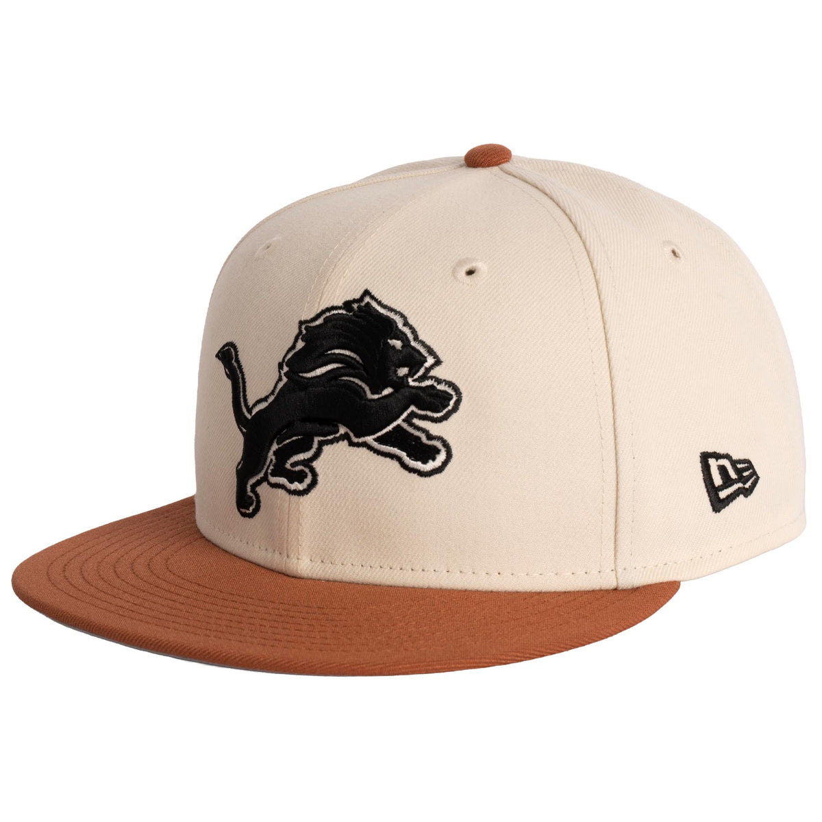 NFL Detroit Lions New Era Fieldstone 9FIFTY Snapback Hat- Light Cream