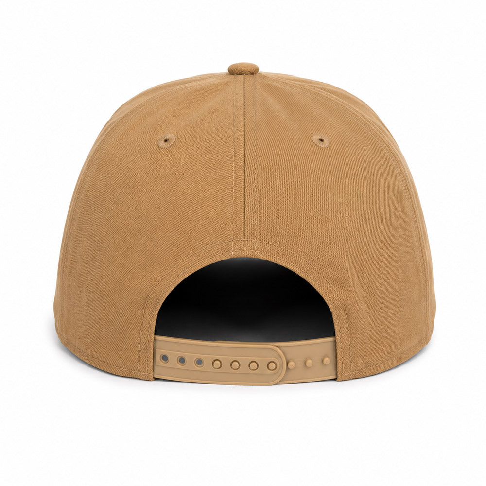 NFL Detroit Lions New Era Khaki 9FIFTY A-Frame Snapback Hat - Khaki