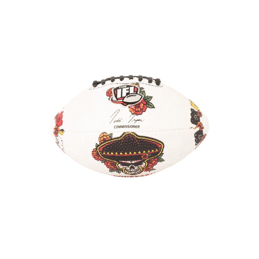 IFL Tuscon Sugar Skulls Destroyer Game Mini Ball- White