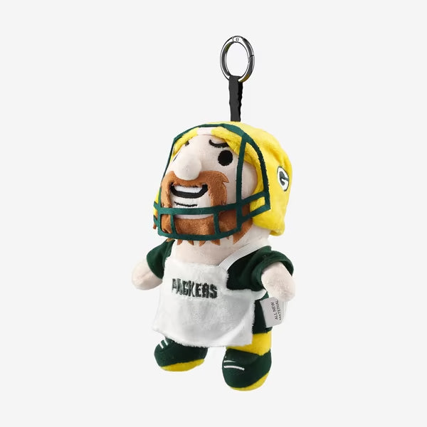 NFL Green Bay Packers Logo Brands Huddle Bud Keychain
