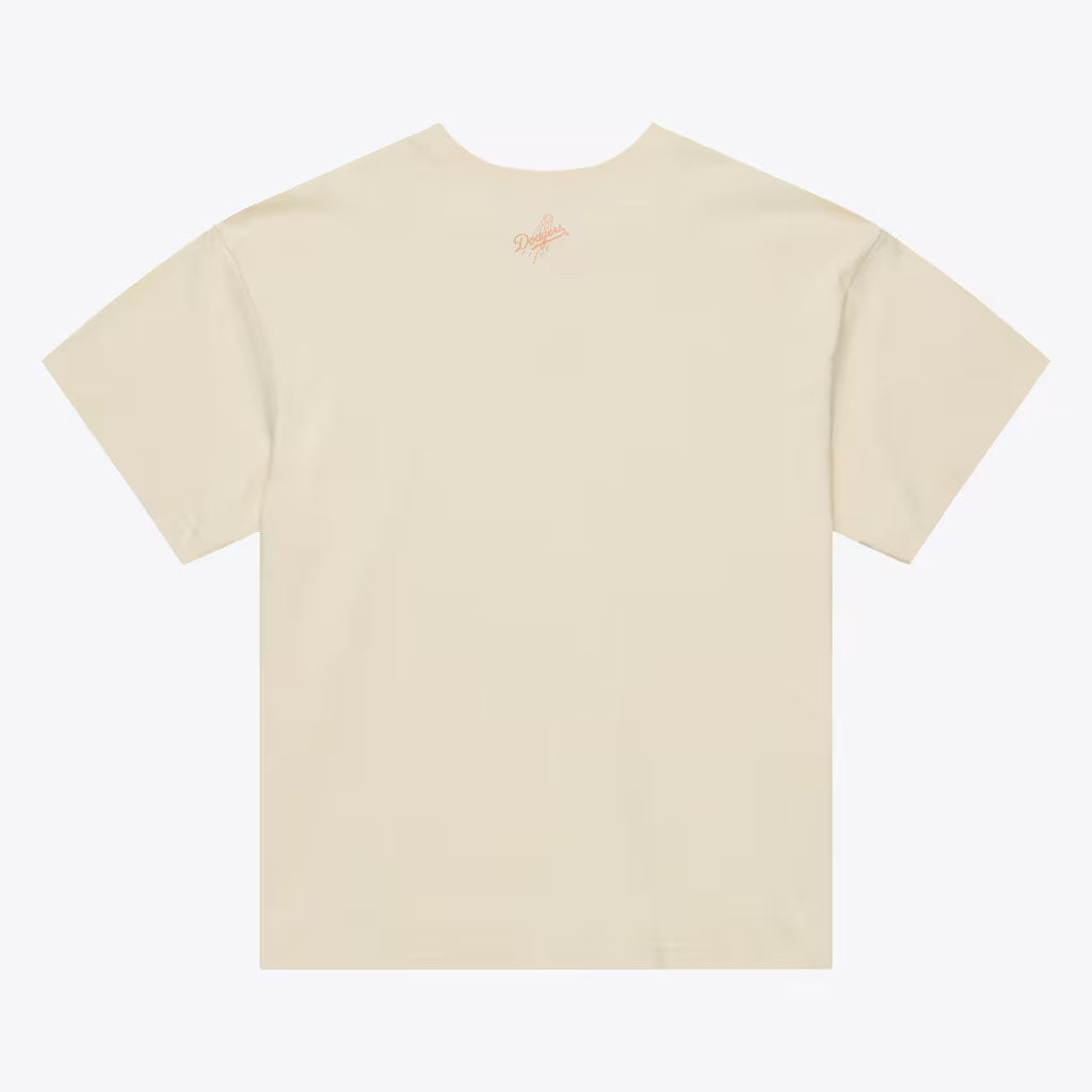 MLB Los Angeles Dodgers Mitchell & Ness Insignia Premium T-Shirt - Tan