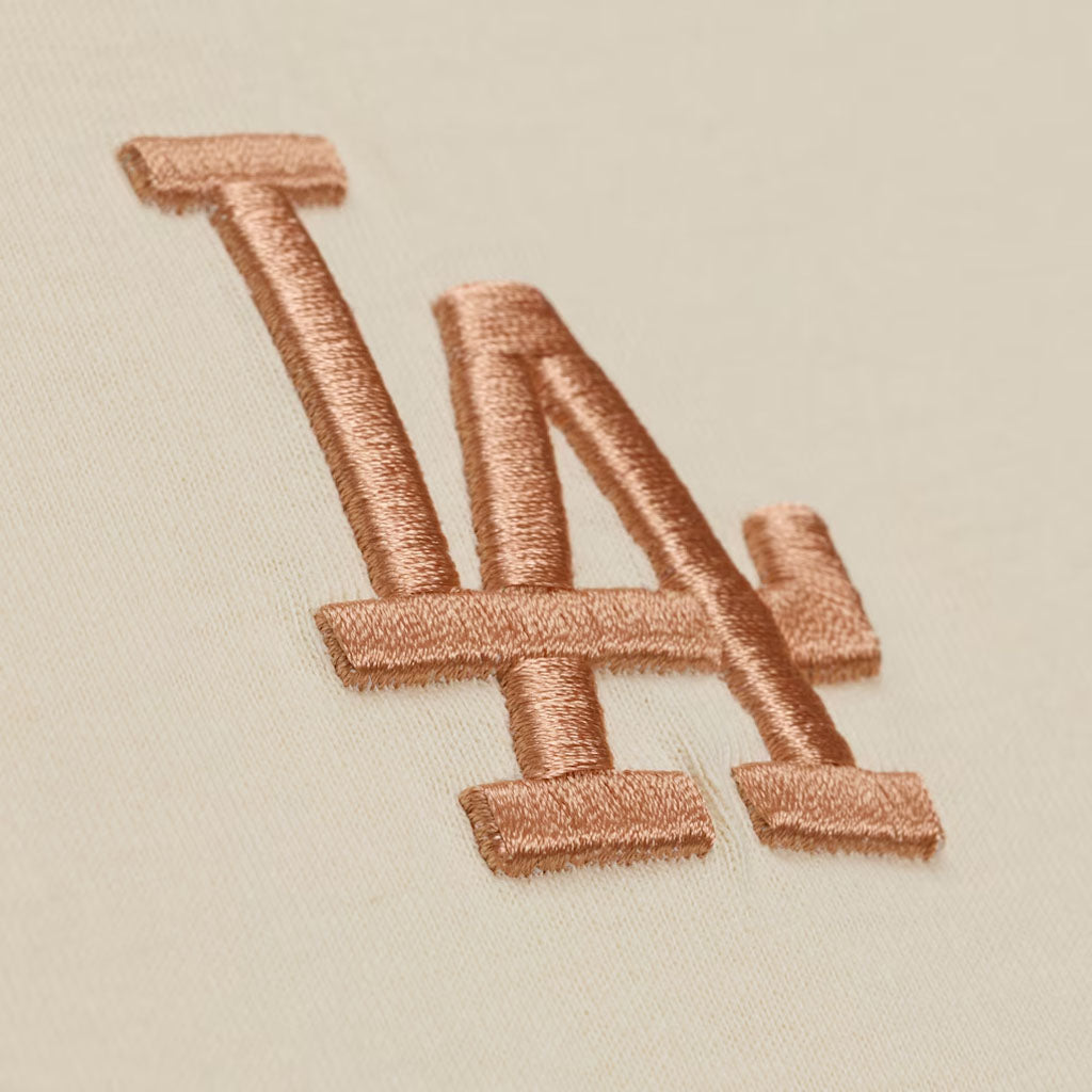 MLB Los Angeles Dodgers Mitchell & Ness Insignia Premium T-Shirt - Tan