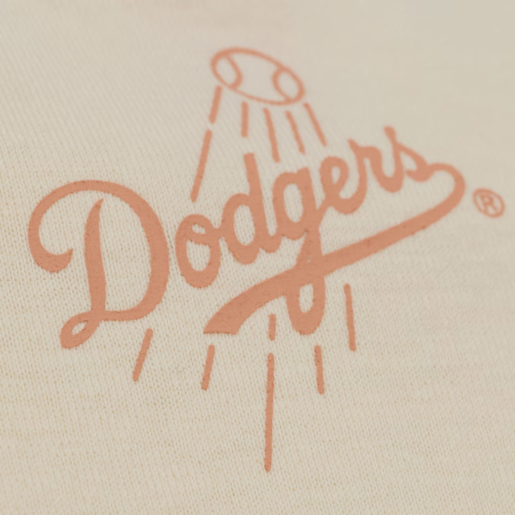 MLB Los Angeles Dodgers Mitchell & Ness Insignia Premium T-Shirt - Tan