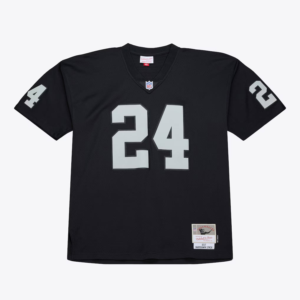 NFL Las Vegas Raiders Marshawn Lynch Mitchell & Ness 2017 Legacy Jersey- Black
