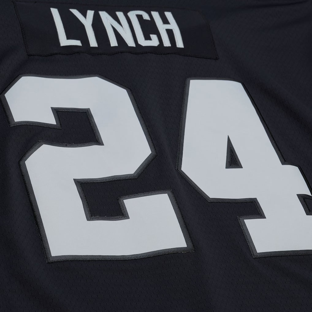 NFL Las Vegas Raiders Marshawn Lynch Mitchell & Ness 2017 Legacy Jersey- Black