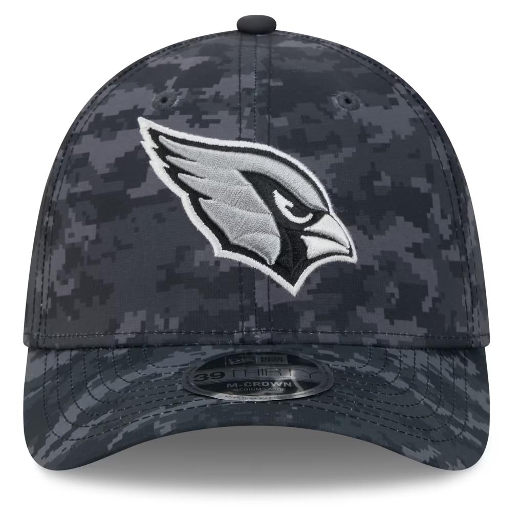 NFL Arizona Cardinals New Era 2026 Salute to Service 39THIRTY Flex Fit Hat- Black