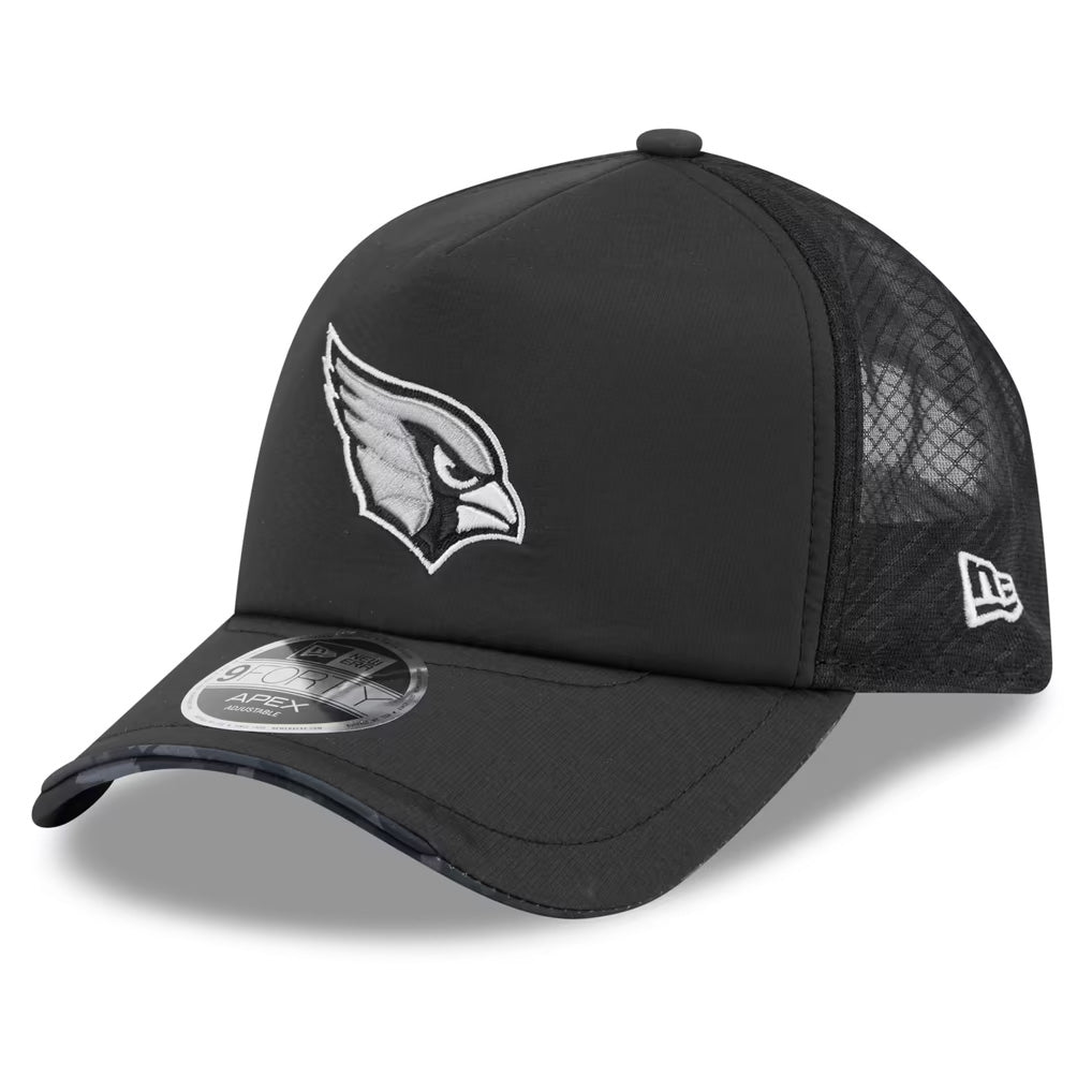 NFL Arizona Cardinals New Era 2026 Salute to Service Apex 9FORTY Snapback Hat- Black
