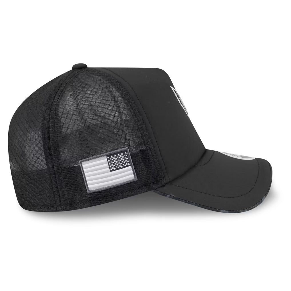 NFL Arizona Cardinals New Era 2026 Salute to Service Apex 9FORTY Snapback Hat- Black