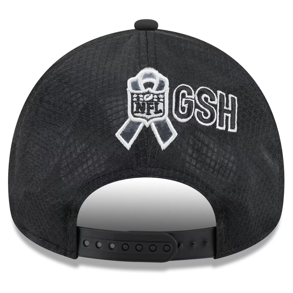 NFL Chicago Bears New Era 2026 Salute to Service Apex 9FORTY Snapback Hat- Black