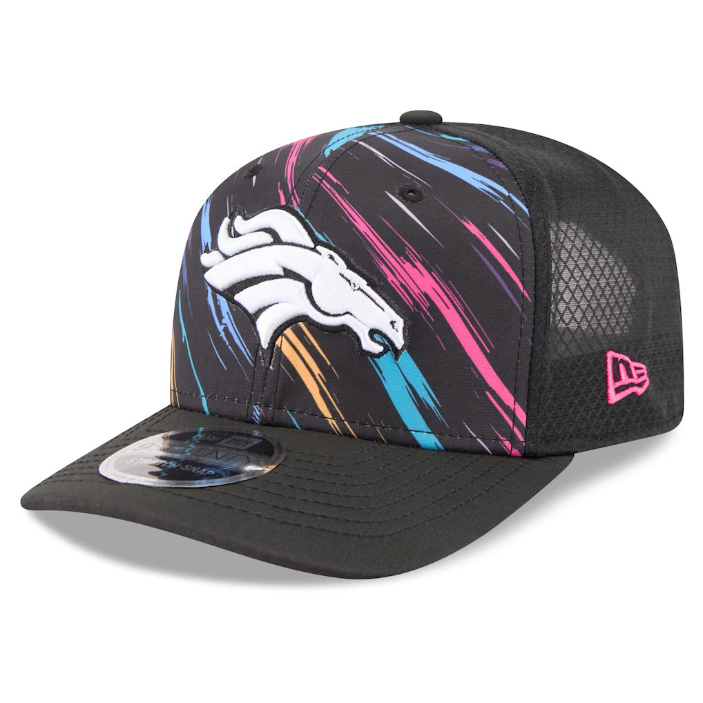 NFL Denver Broncos New Era 2026 Crucial Catch 9SEVENTY Stretch-Snap Hat- Black