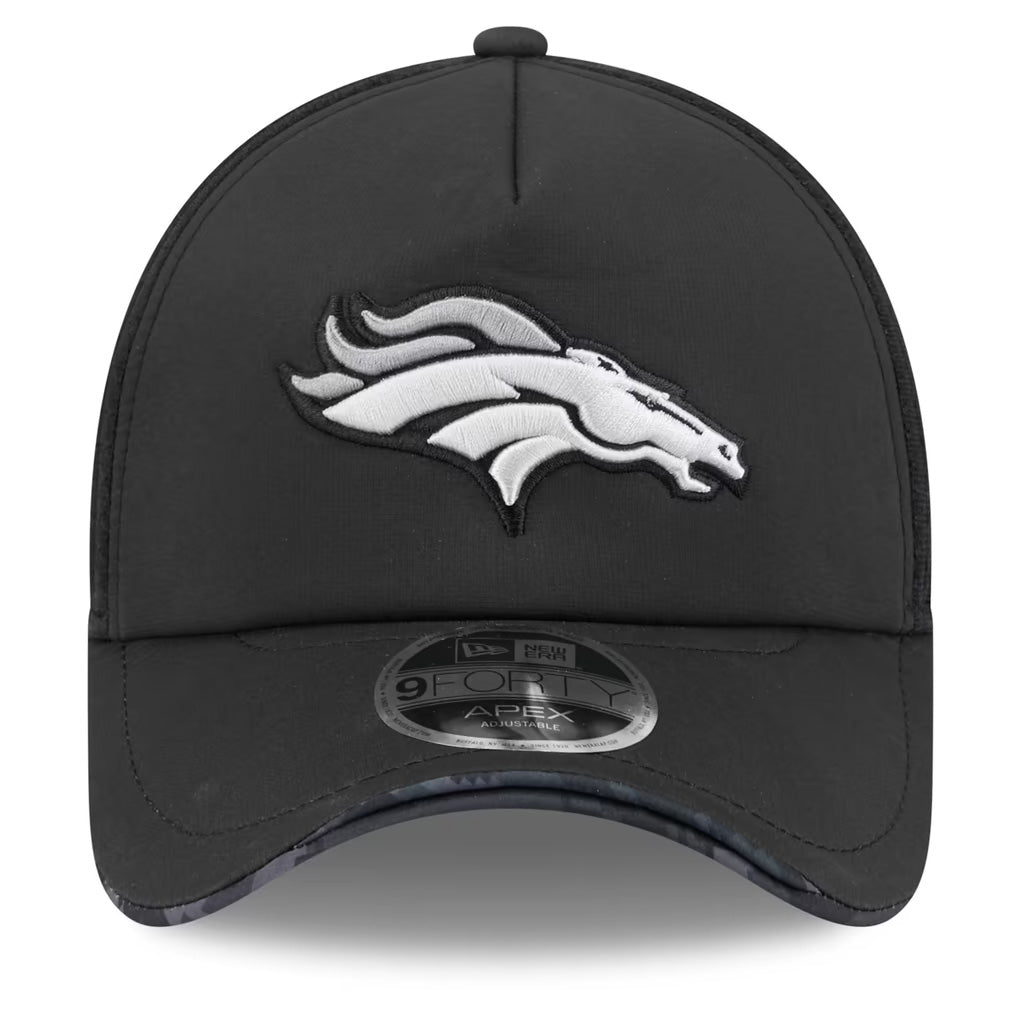NFL Denver Broncos New Era 2026 Salute to Service Apex 9FORTY Snapback Hat- Black