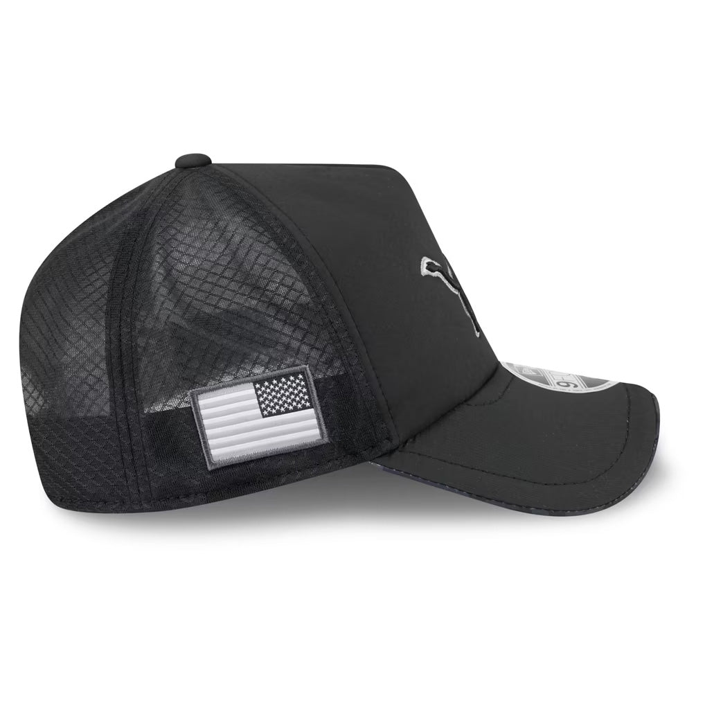 NFL Detroit Lions New Era 2026 Salute to Service Apex 9FORTY Snapback Hat- Black