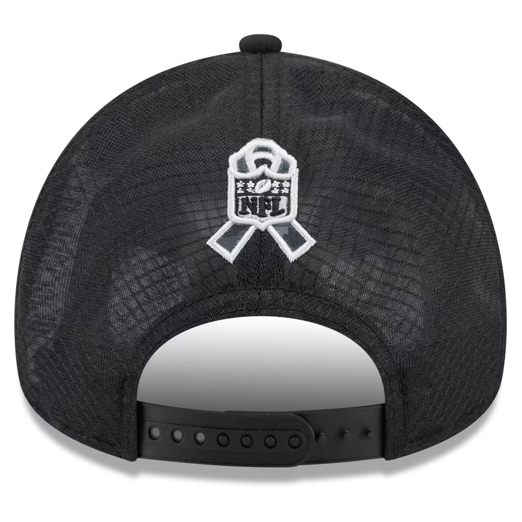 NFL Green Bay Packers New Era 2026 Salute to Service Apex 9FORTY Snapback Hat- Black
